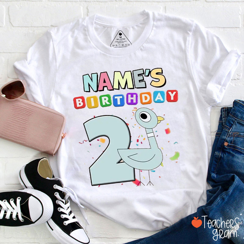 Personalized Children's Books Birthday Family Teacher T-Shirt