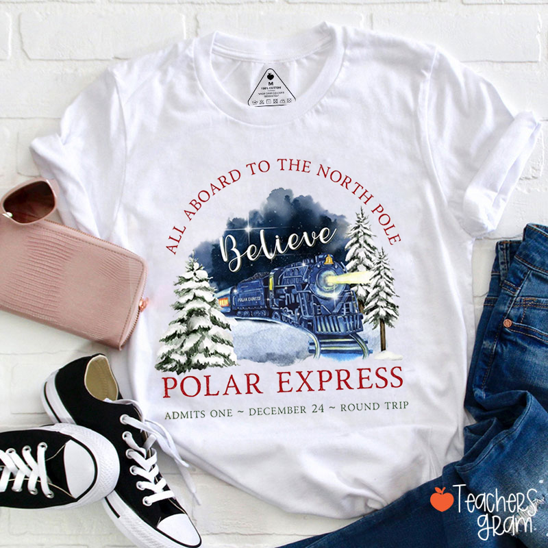 Polar Express Teacher T-Shirt