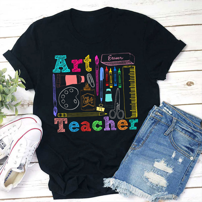 Art Teacher's Life Teacher T-Shirt