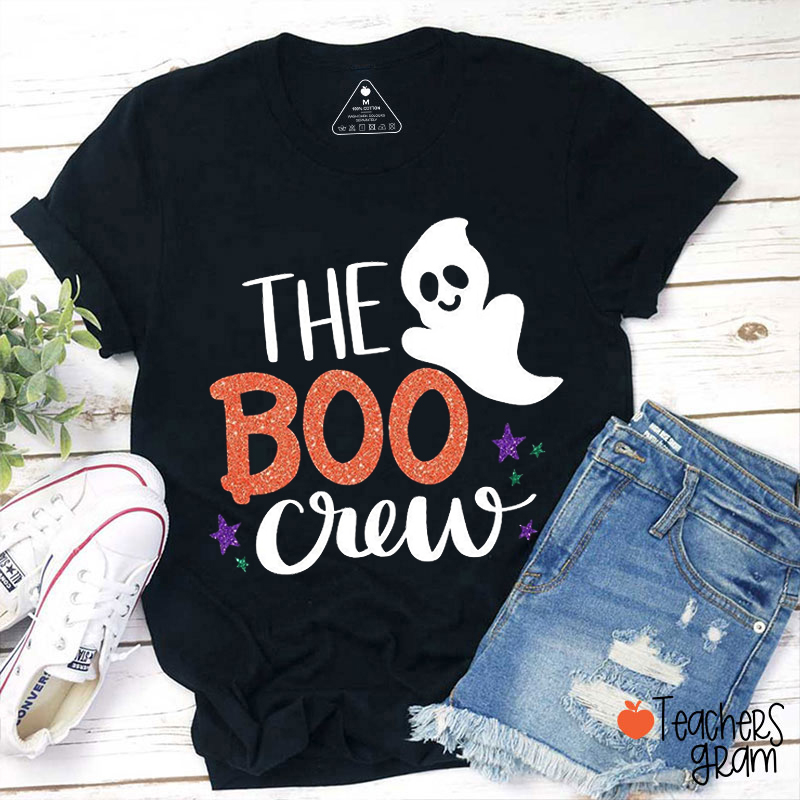 The Boo Crew Halloween Teacher T-Shirt