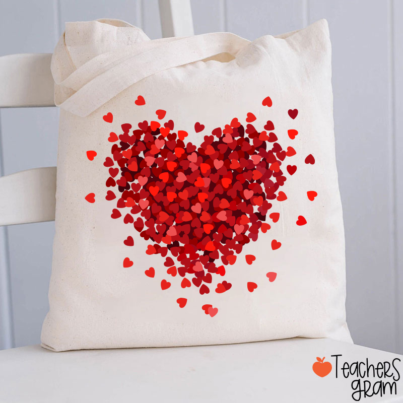 Let Love Fill Your Heart Teacher Tote Bag