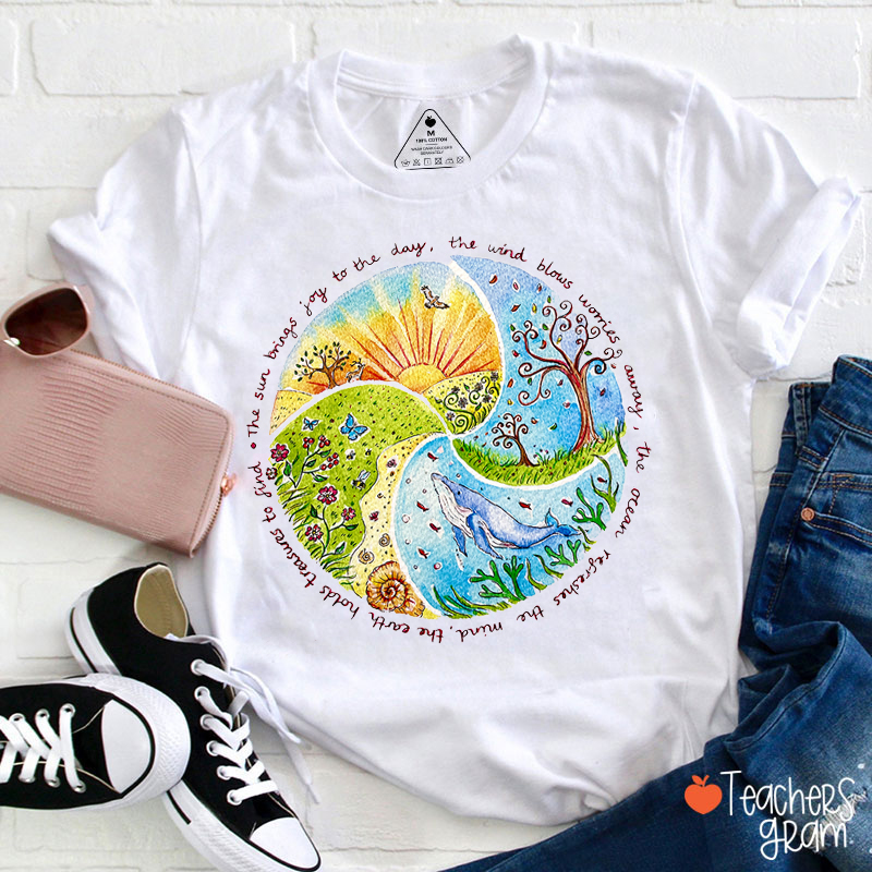 Elements Of Nature Teacher T-Shirt
