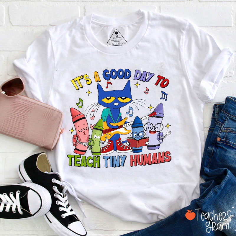 It's A Good Day To Teach Tiny Humans Teacher T-Shirt