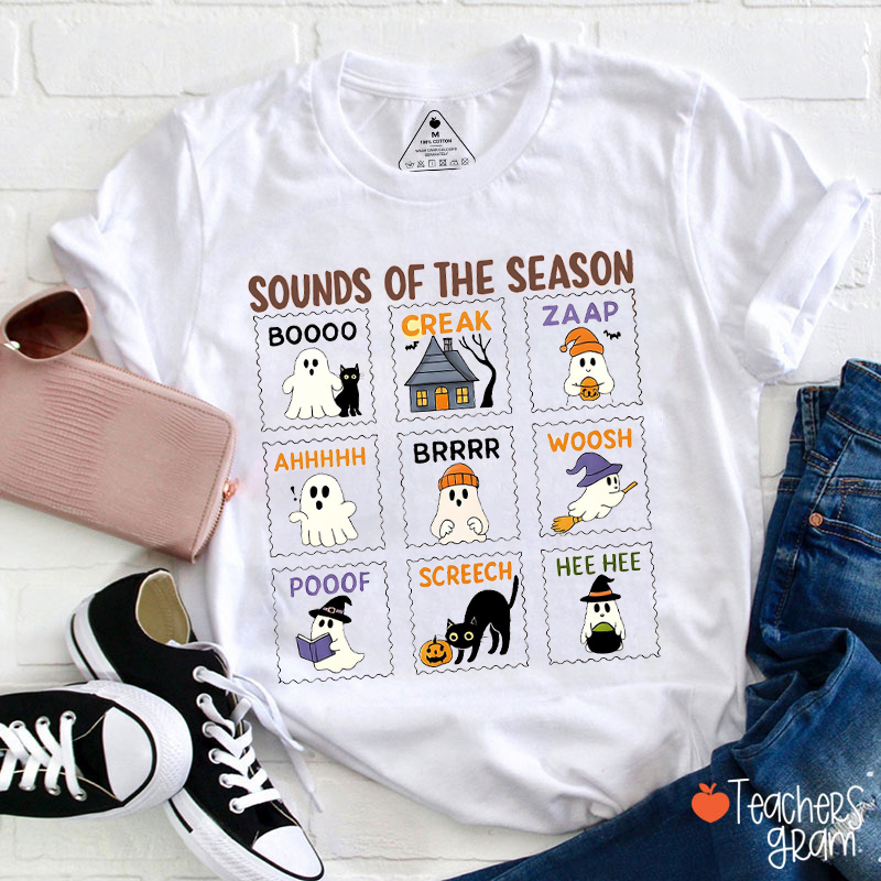 Sounds Of The Season Teacher T-Shirt