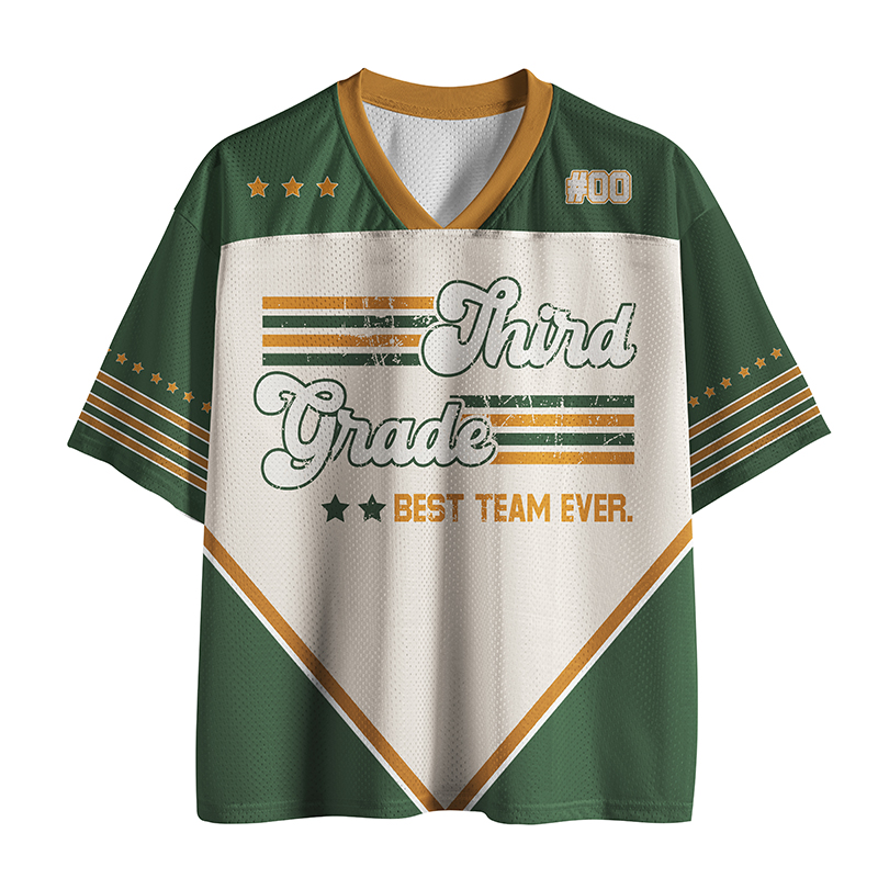 Personalized Best Team Ever Teacher Mesh Jersey