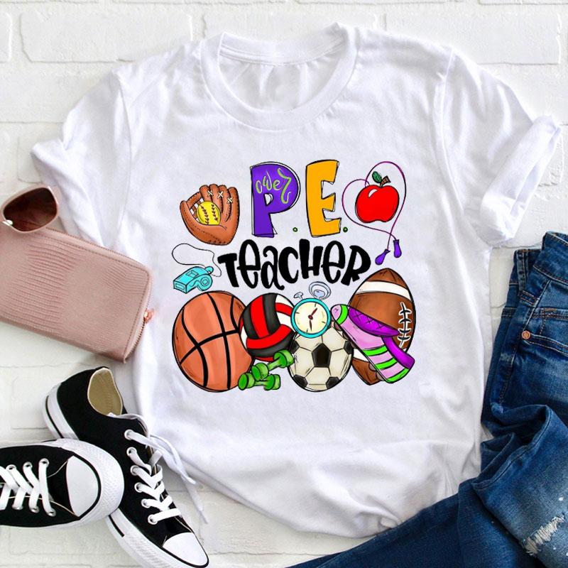 This Is Pe Teacher's Life Teacher T-Shirt