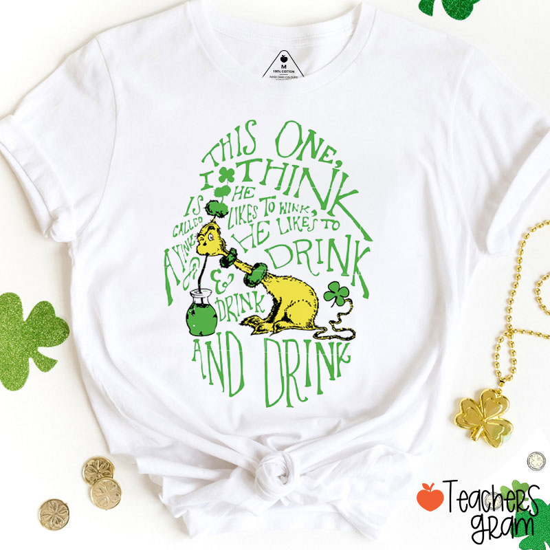 St. Patrick's Day Reading This One Teacher T-Shirt