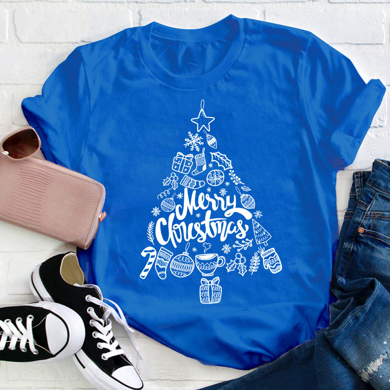 Decorate My Christmas Tree Teacher T-Shirt