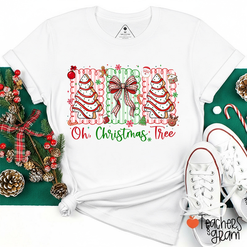 Oh Christmas Tree Teacher T-Shirt