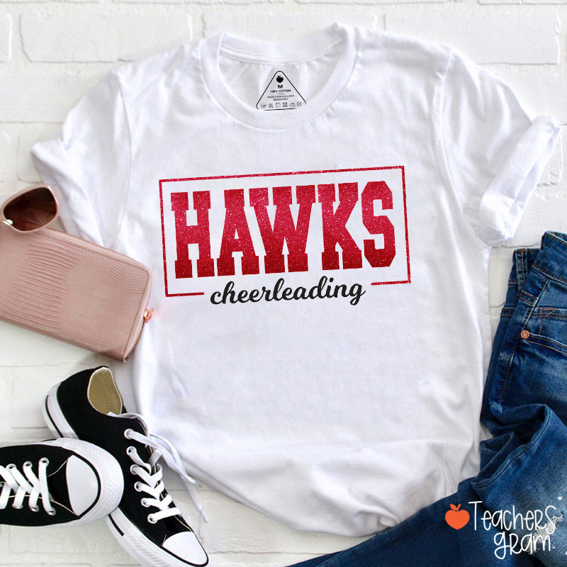 Personalized Mascot Cheer For Them Teacher T-Shirt