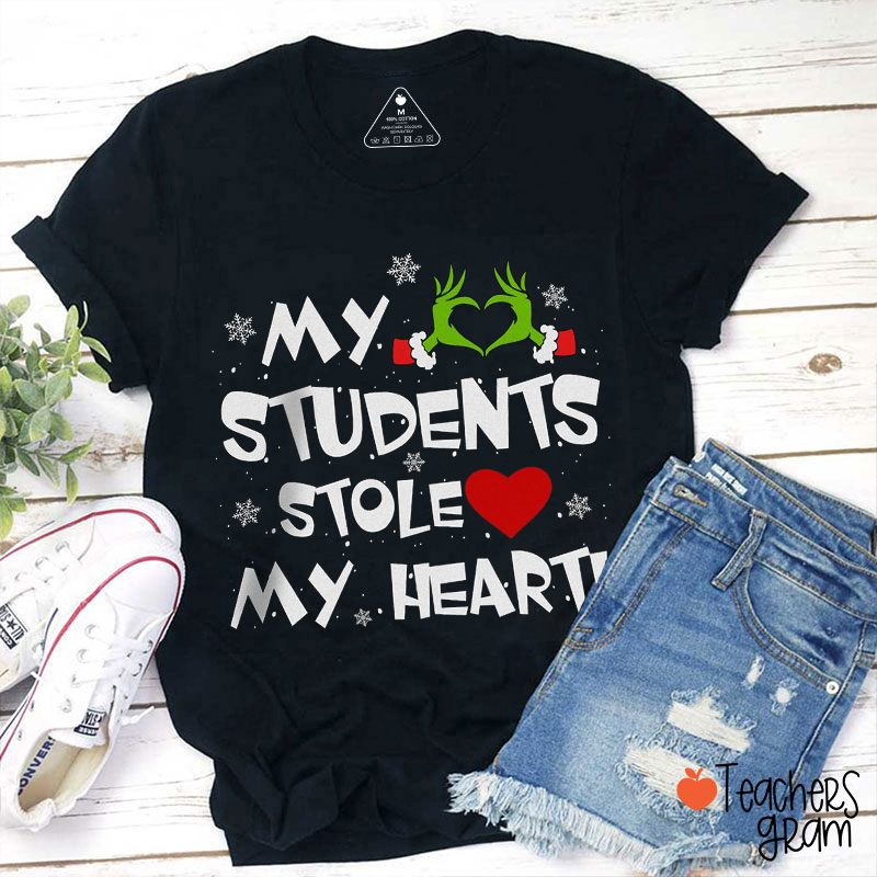 My Students Stole My Heart Teacher T-Shirt