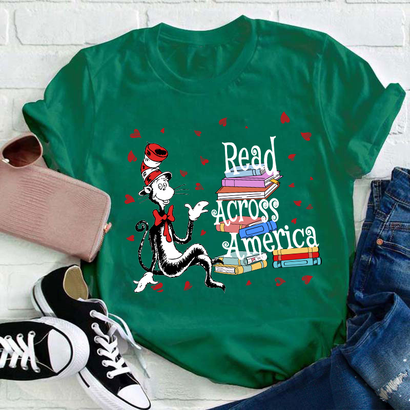Read Across America Teacher T-Shirt