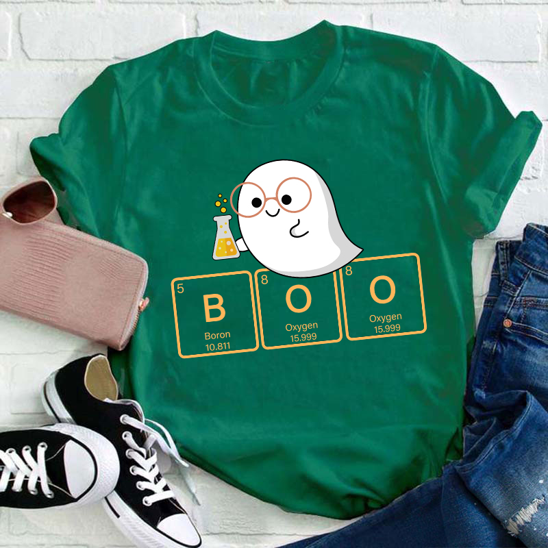 Boo Crew Teacher T-Shirt