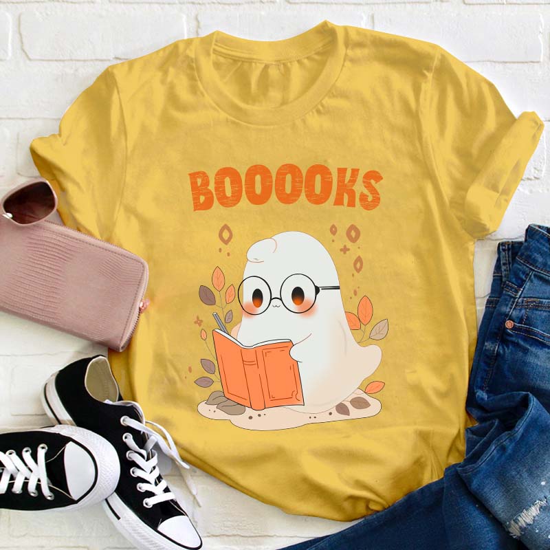 Booooks Teacher T-Shirt