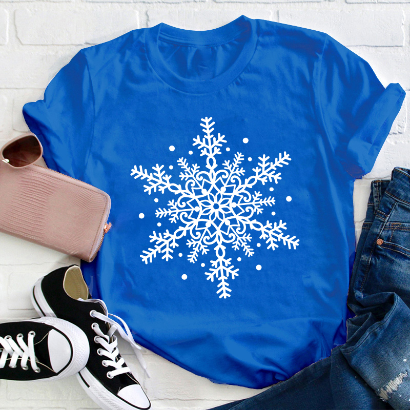 Snowflake Teacher T-Shirt