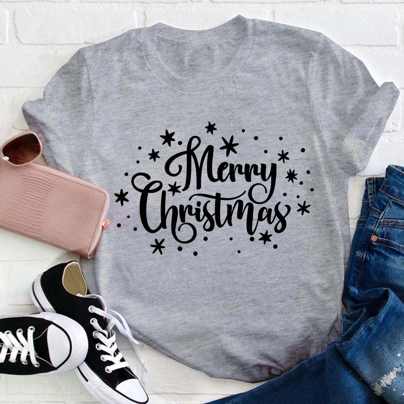Merry Christmas Teacher T-Shirt