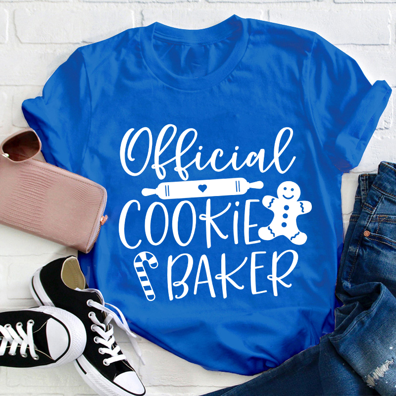 Official Cookie Baker Teacher T-Shirt