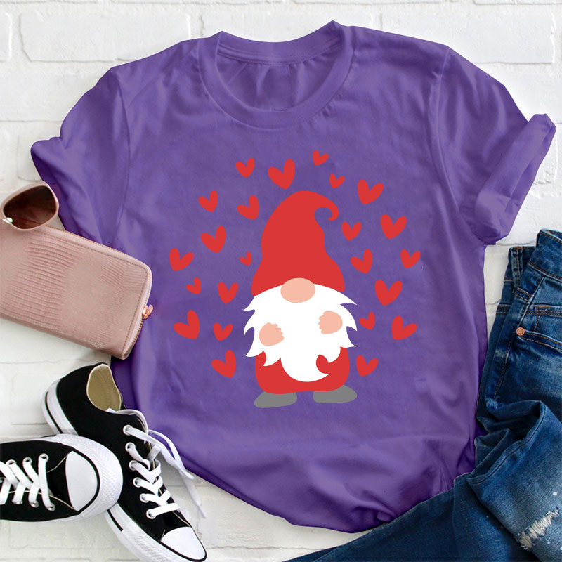 Gnome Love Teacher T-Shirt