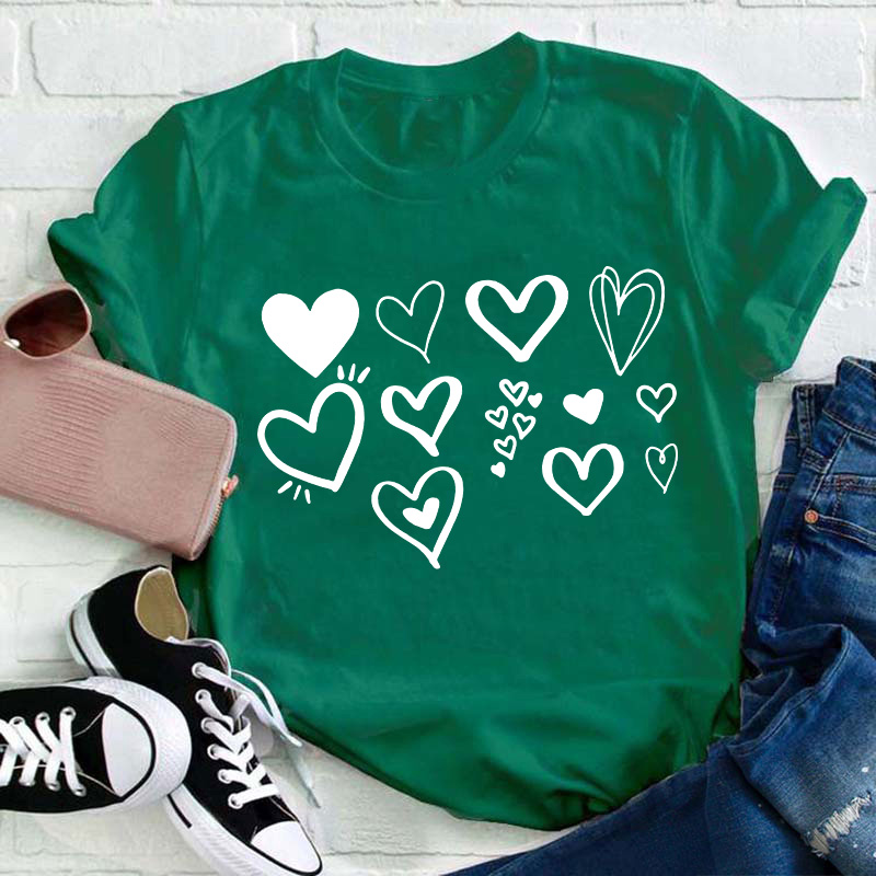 Full Of Love Teacher T-Shirt