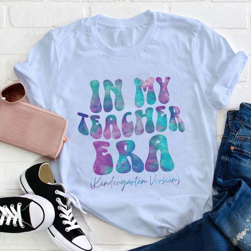 Personalized In My Teacher Era Teacher T-Shirt
