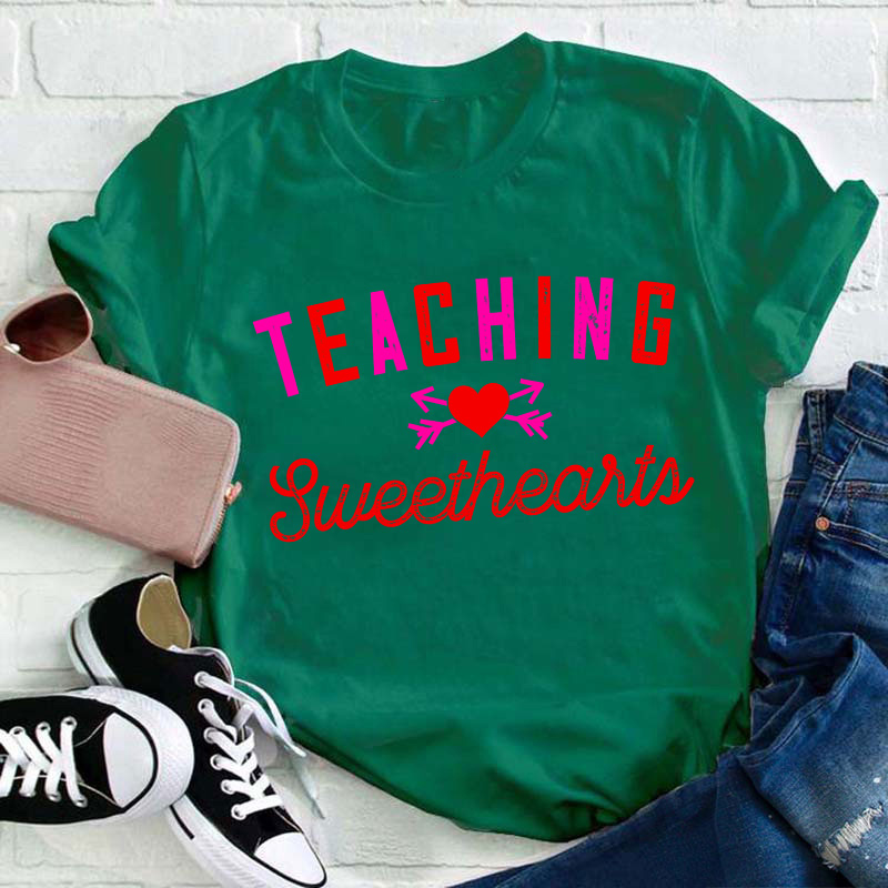 Teaching Sweethearts Teacher T-Shirt