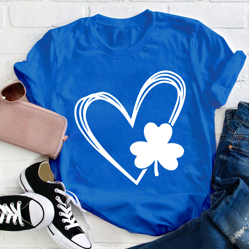 Love Clover Teacher T-Shirt