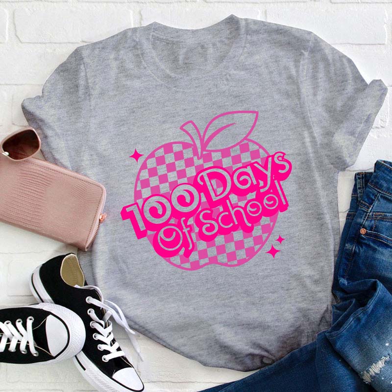 100 Days Of School Teacher T-Shirt