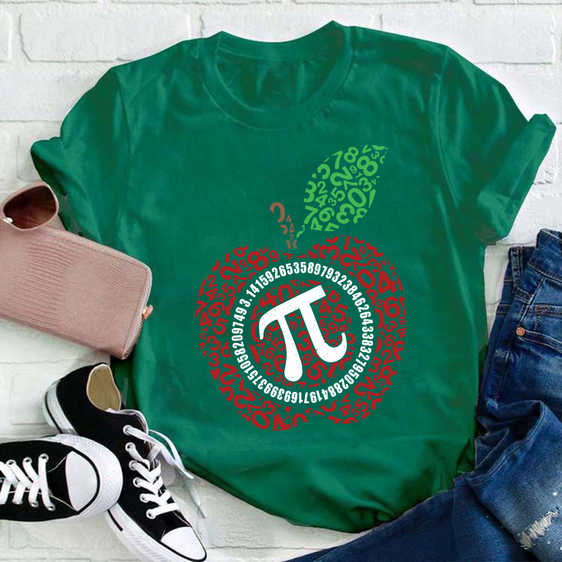 Apple Pi Teacher T-Shirt