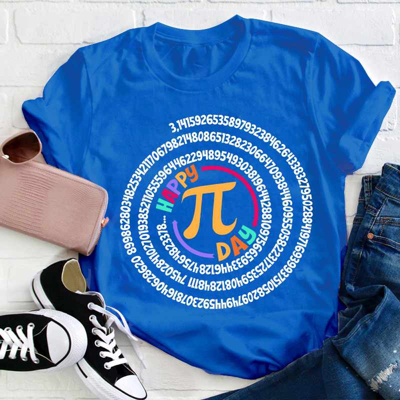 Happy Pi Day Teacher T-Shirt
