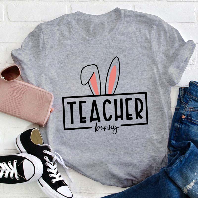 Teacher Bunny Teacher T-Shirt