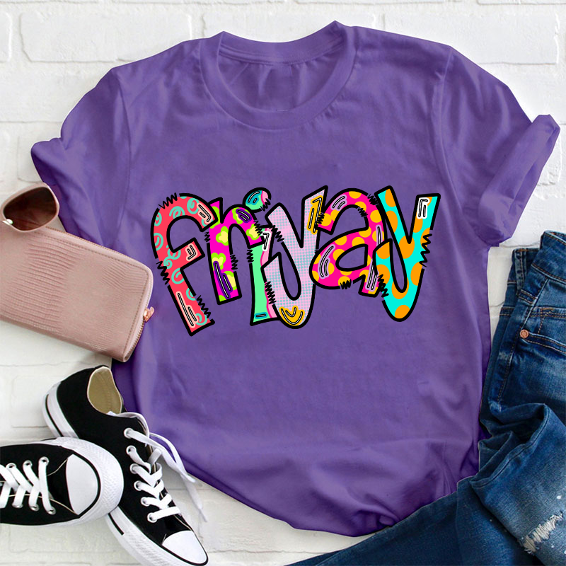 Friyay Funny Teacher T-Shirt