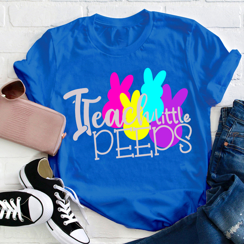 Hip Hop I Teach Little Peeps Teacher T-Shirt