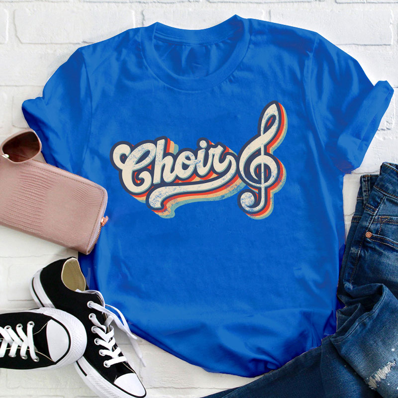 Retro Choir Teacher T-Shirt