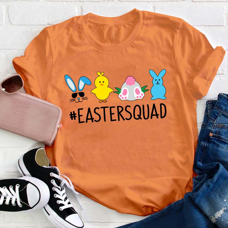 Eastersquad Teacher T-Shirt