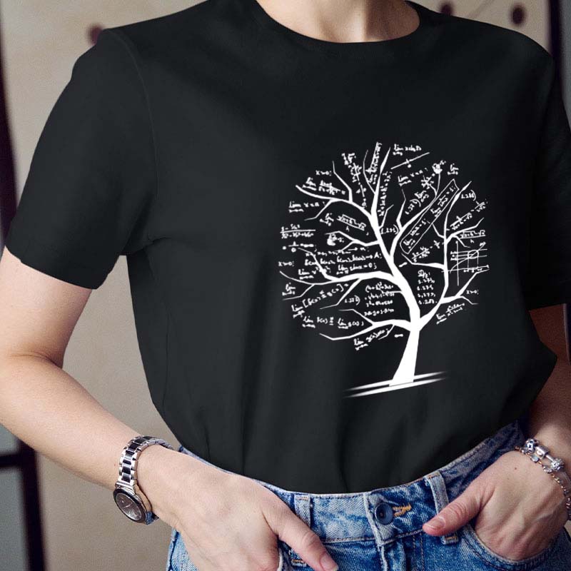 Math Tree Teacher T-Shirt