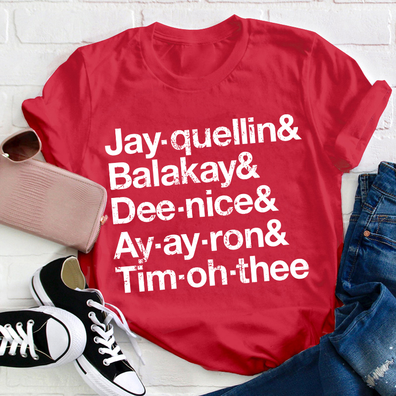 Substitute Teacher Roll Call Teacher T-Shirt