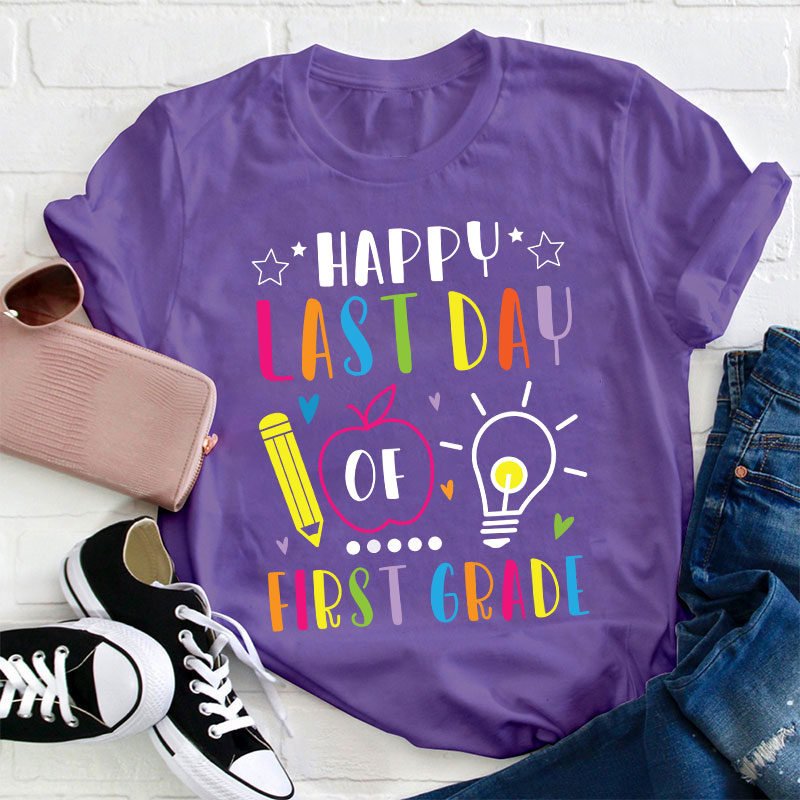 Personalized Happy Last Day T-Shirt