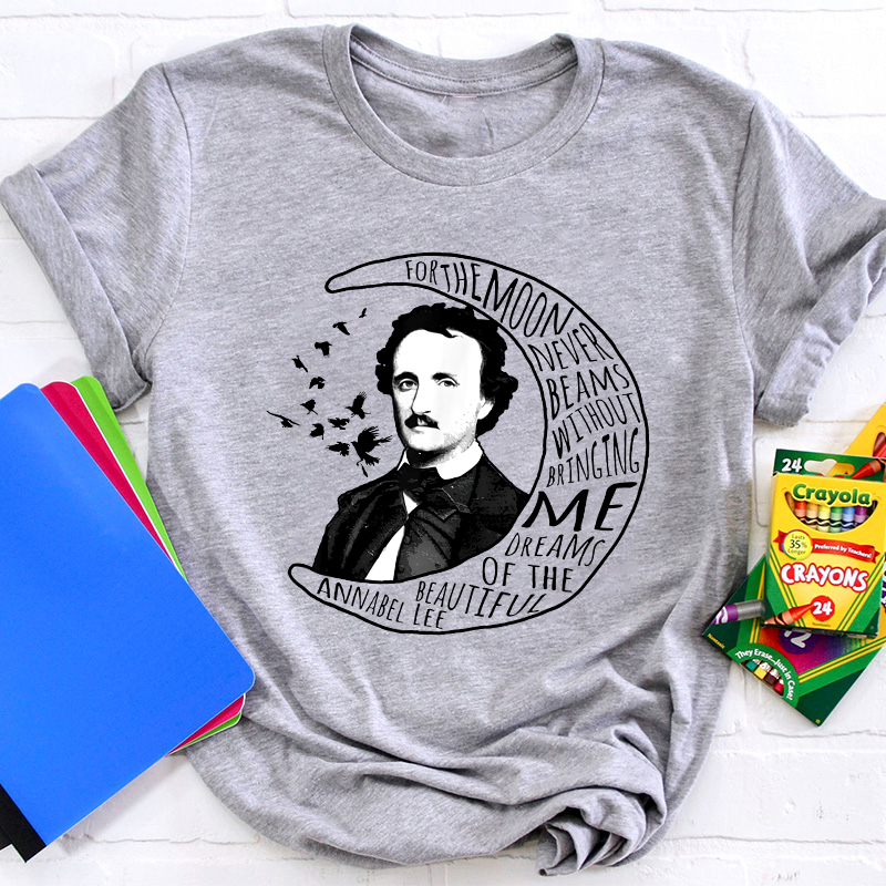 Cool Story Poe Teacher T-Shirt