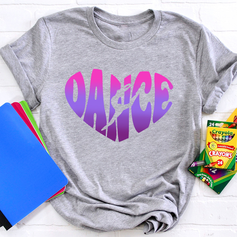 Purple Laser Dance Teacher T-Shirt