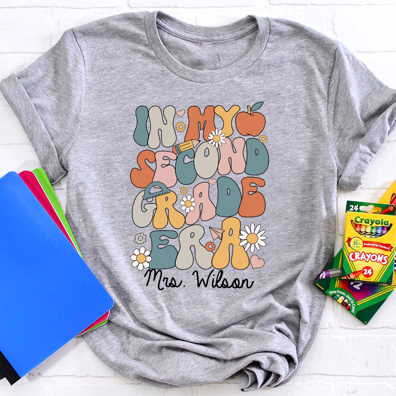 Personalized In My Grade Era Teacher T-Shirt