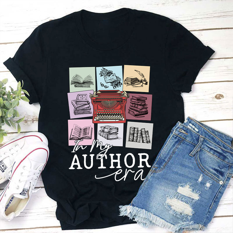 In My Author Era Teacher T-Shirt