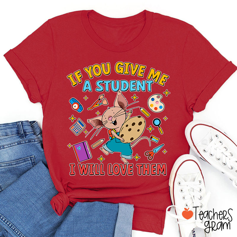 The Little Mouse Who Give Us Love Teacher T-Shirt