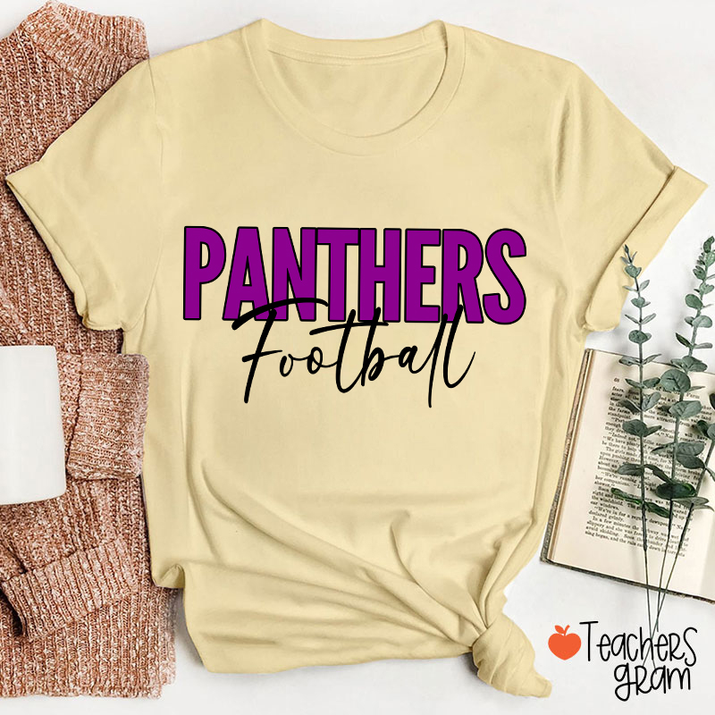 Personalized Mascot Cheer For Them Game Day Teacher T-Shirt