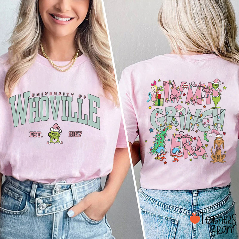 In My Mean Guy Era Teacher Two Sided T-Shirt