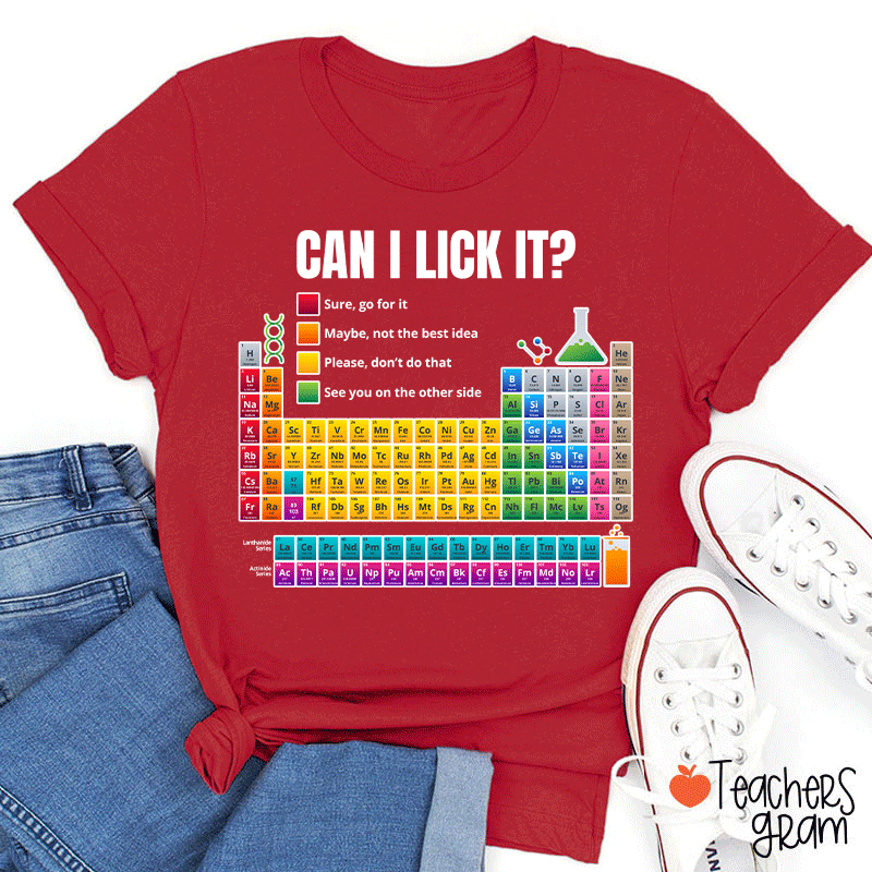 Chemical Periodic Table Teacher T-shirt