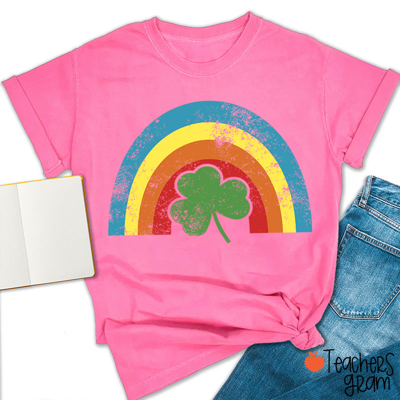 Lucky St Patricks Day Teacher T-Shirt