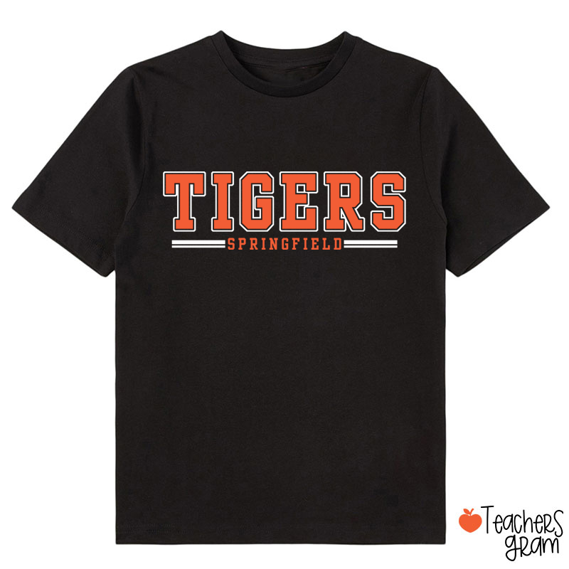 Personalized Mascot And Team Name School Spirit Class T-Shirt