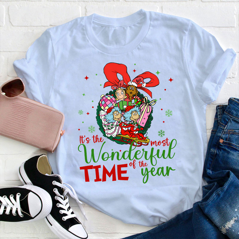 It's The Most Wonderful Time Of The Year Teacher T-Shirt