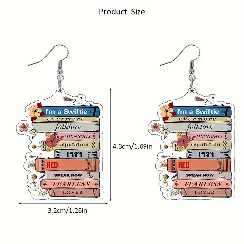 Music Fans Dangle Earrings