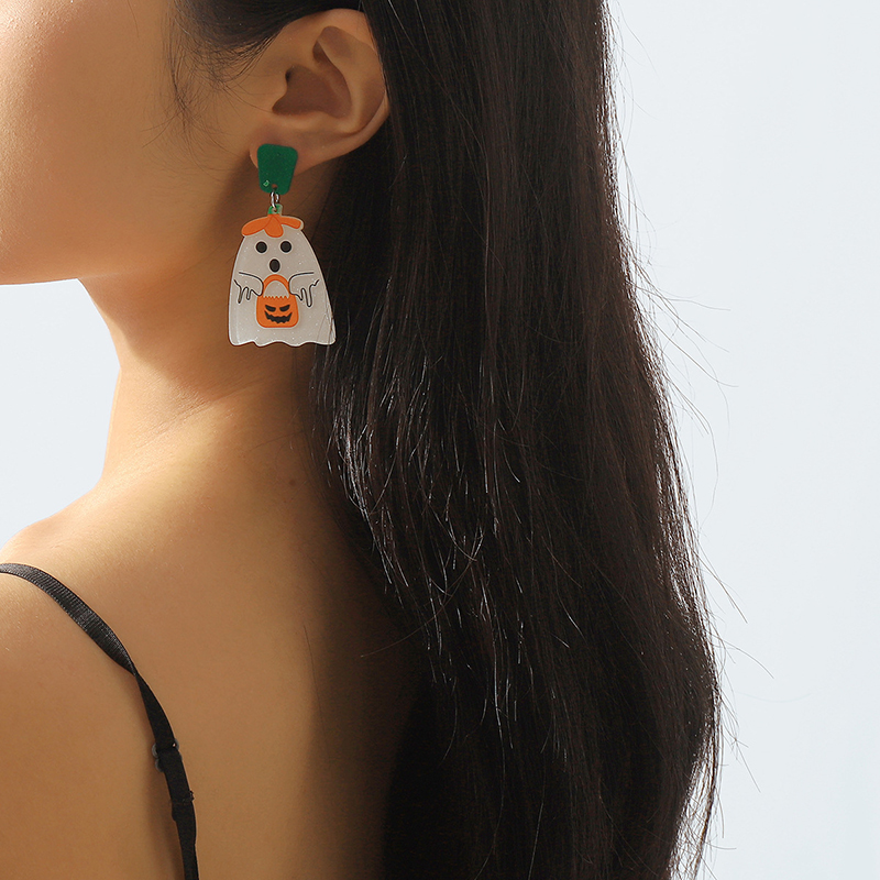 Halloween Funny Acrylic Earrings